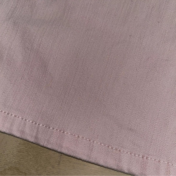 Women's Bandolinoblu Jean Shorts size 16 P  Pink Relaxed Belted Mandie Style - Picture 6 of 6